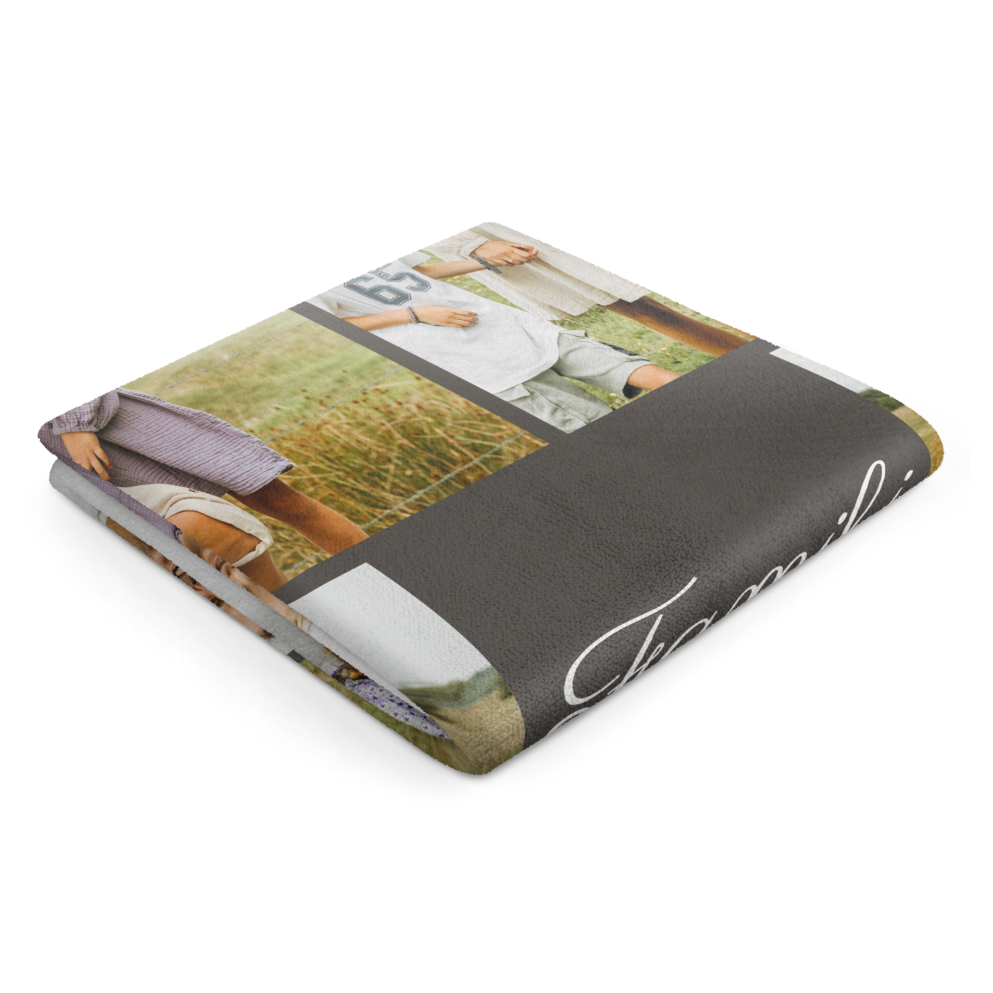 Handduk med heltryck