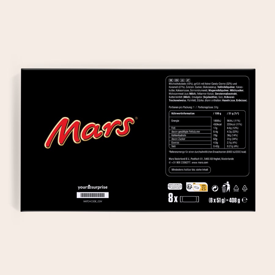 Personalisiertes Mars Geschenk Personalisiertes Mars Geschenk