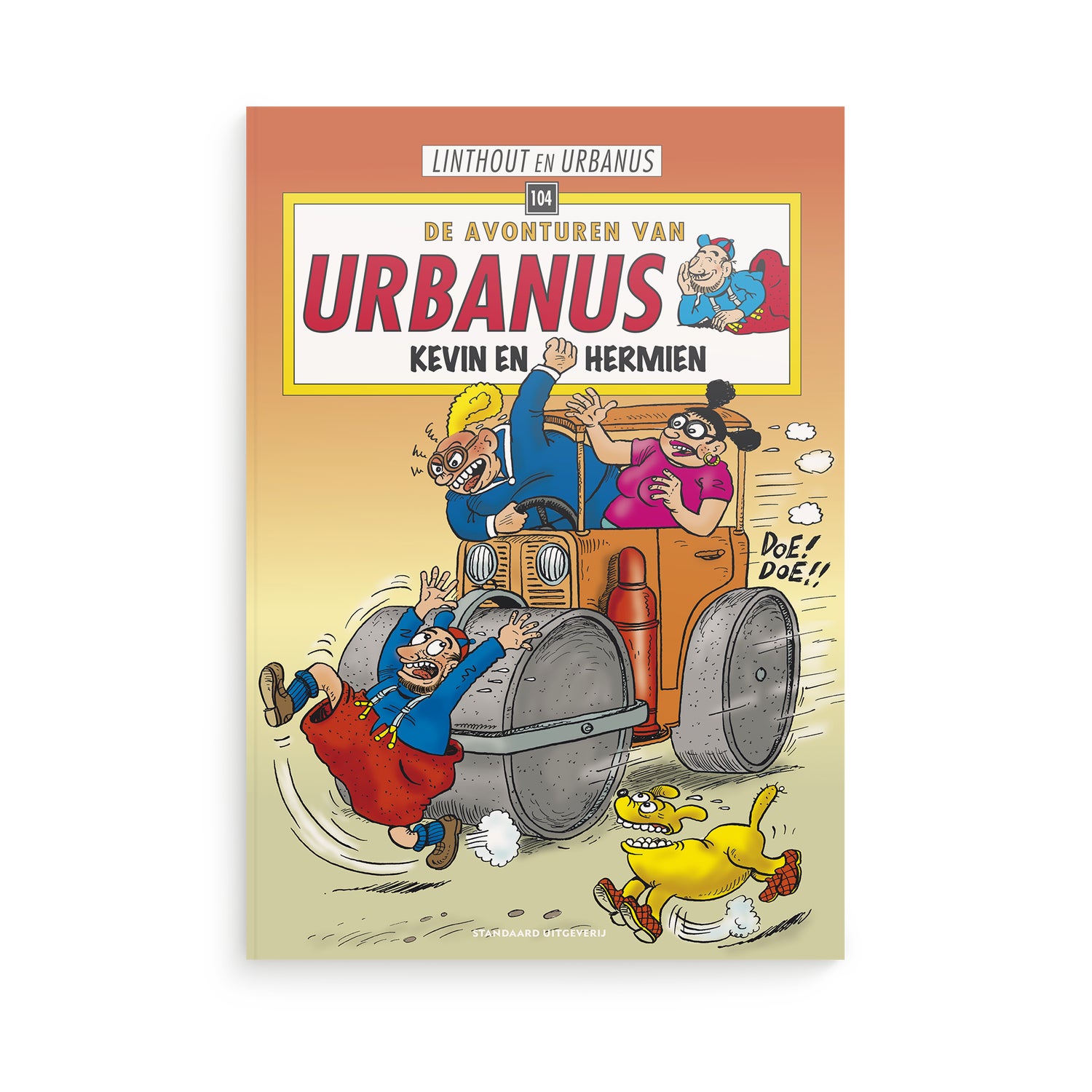 Persoonlijk stripboek met naam en foto - De avonturen van Urbanus 'Herman & Hermien' (Softcover)
