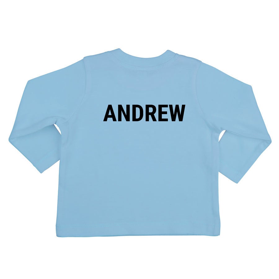 Personalised baby t shirt