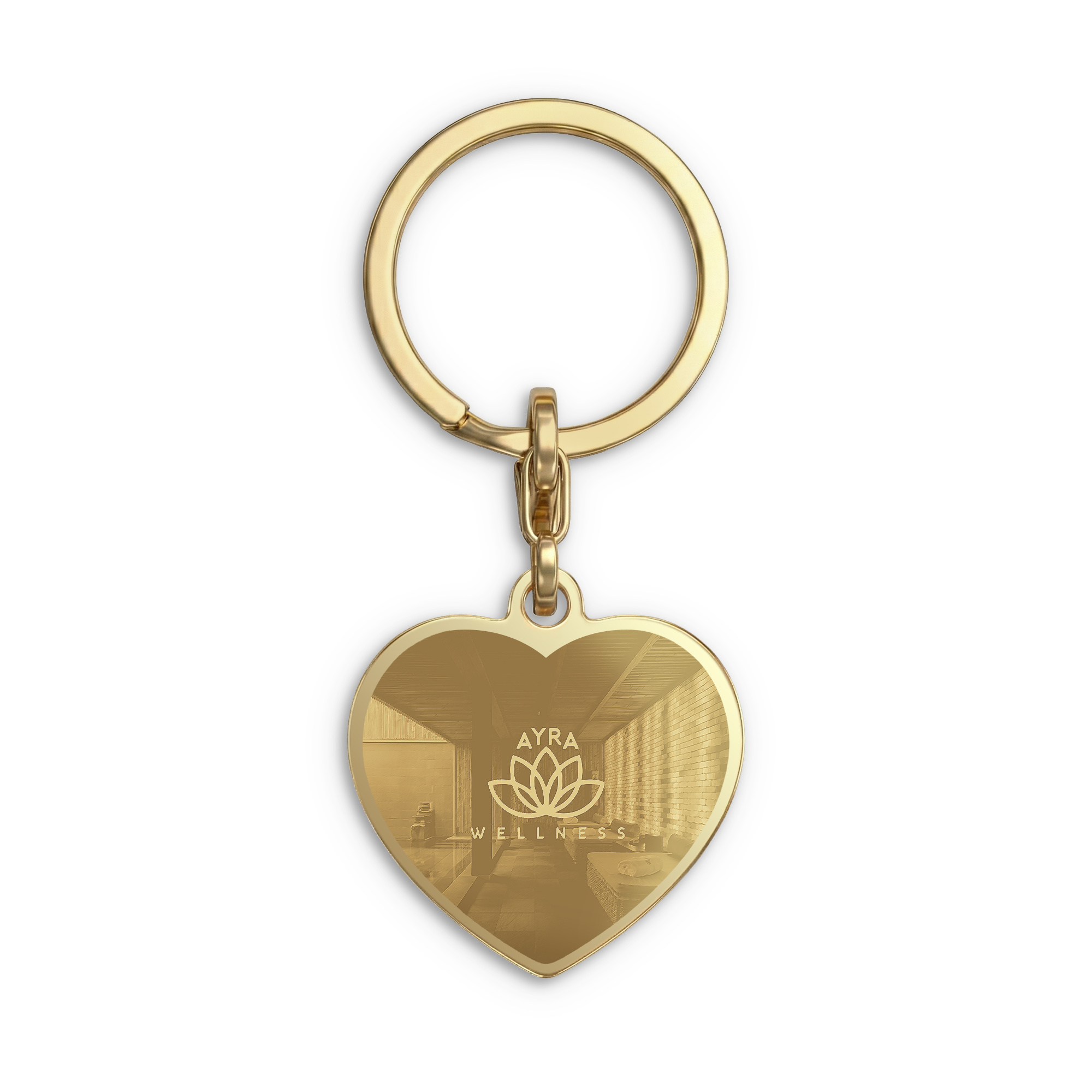Engraved keyring