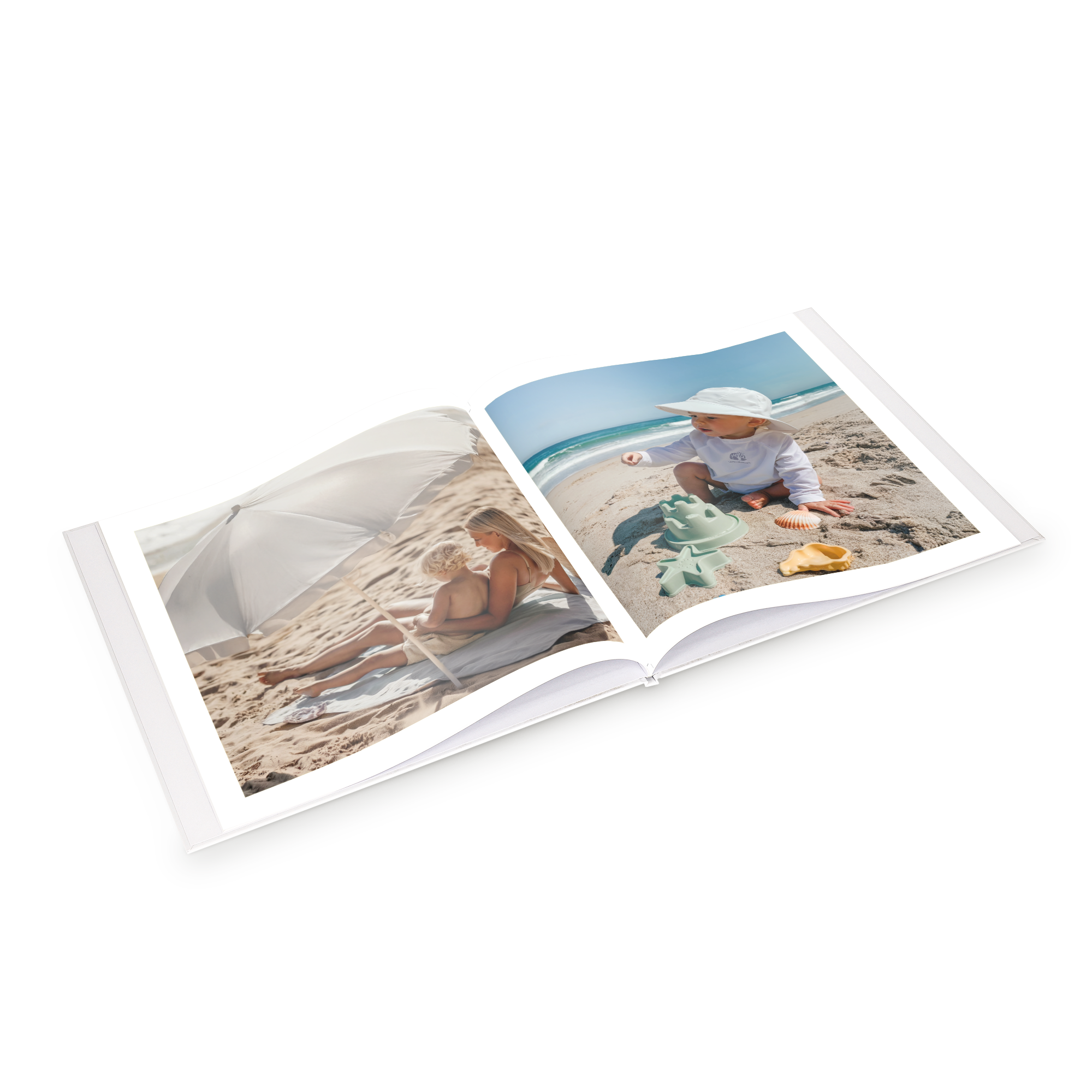 Personligt fotoalbum från semestern