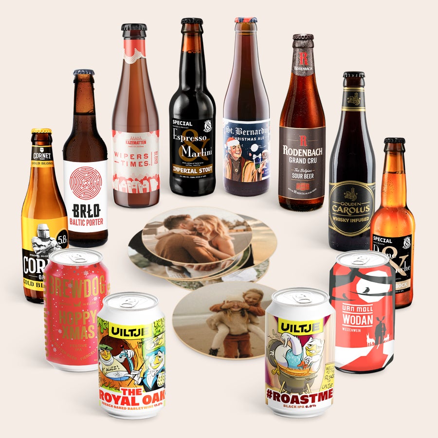 Gepersonaliseerde adventskalender bier Gepersonaliseerde adventskalender bier