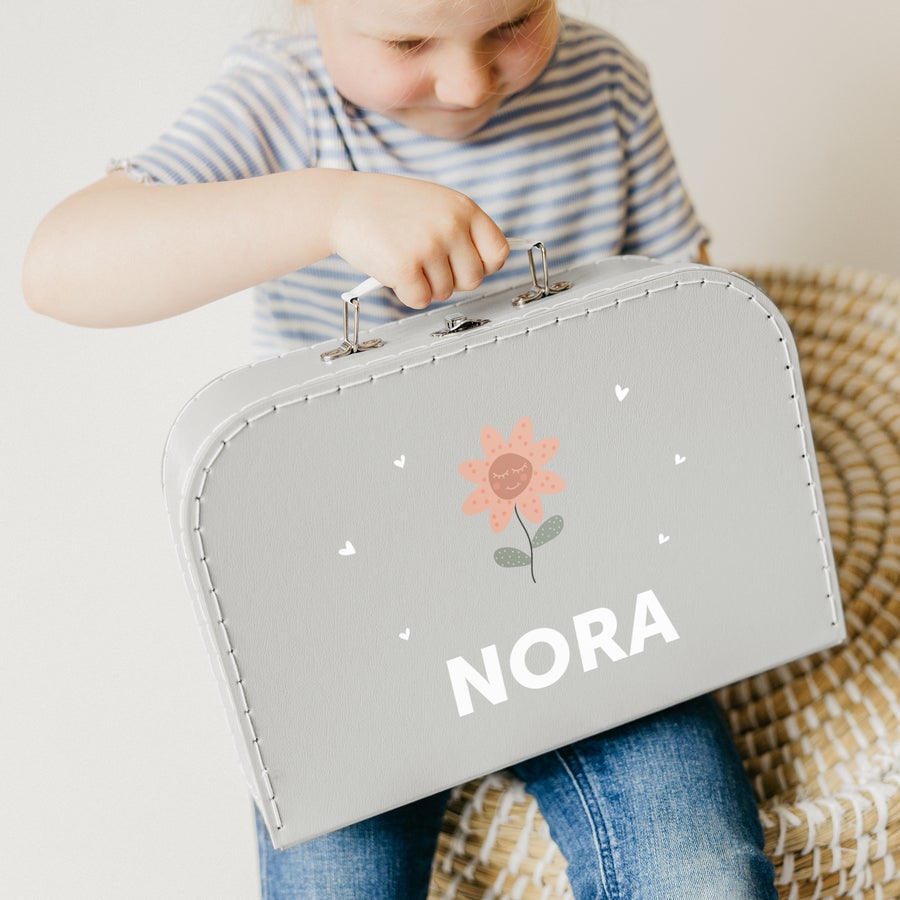 Kinderkoffertje met naam Kinderkoffertje met naam