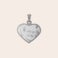 Collana con cuore inciso Collana con cuore inciso