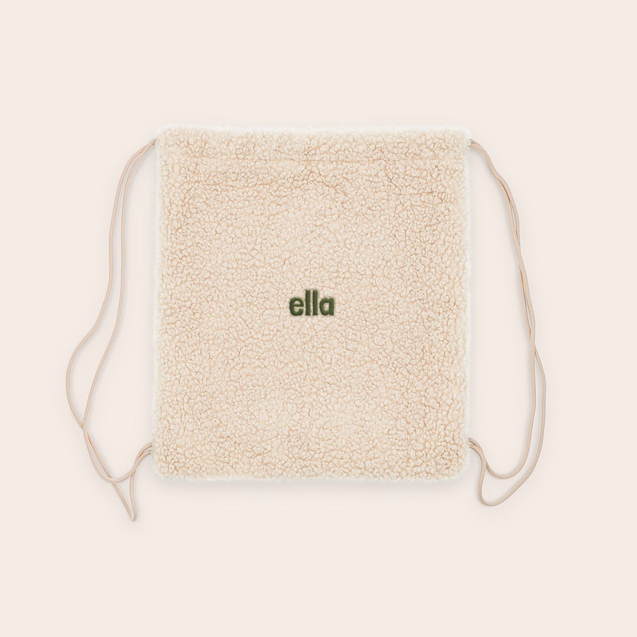 Borsa con coulisse personalizzata a forma di orsacchiotto Borsa con coulisse personalizzata a forma di orsacchiotto