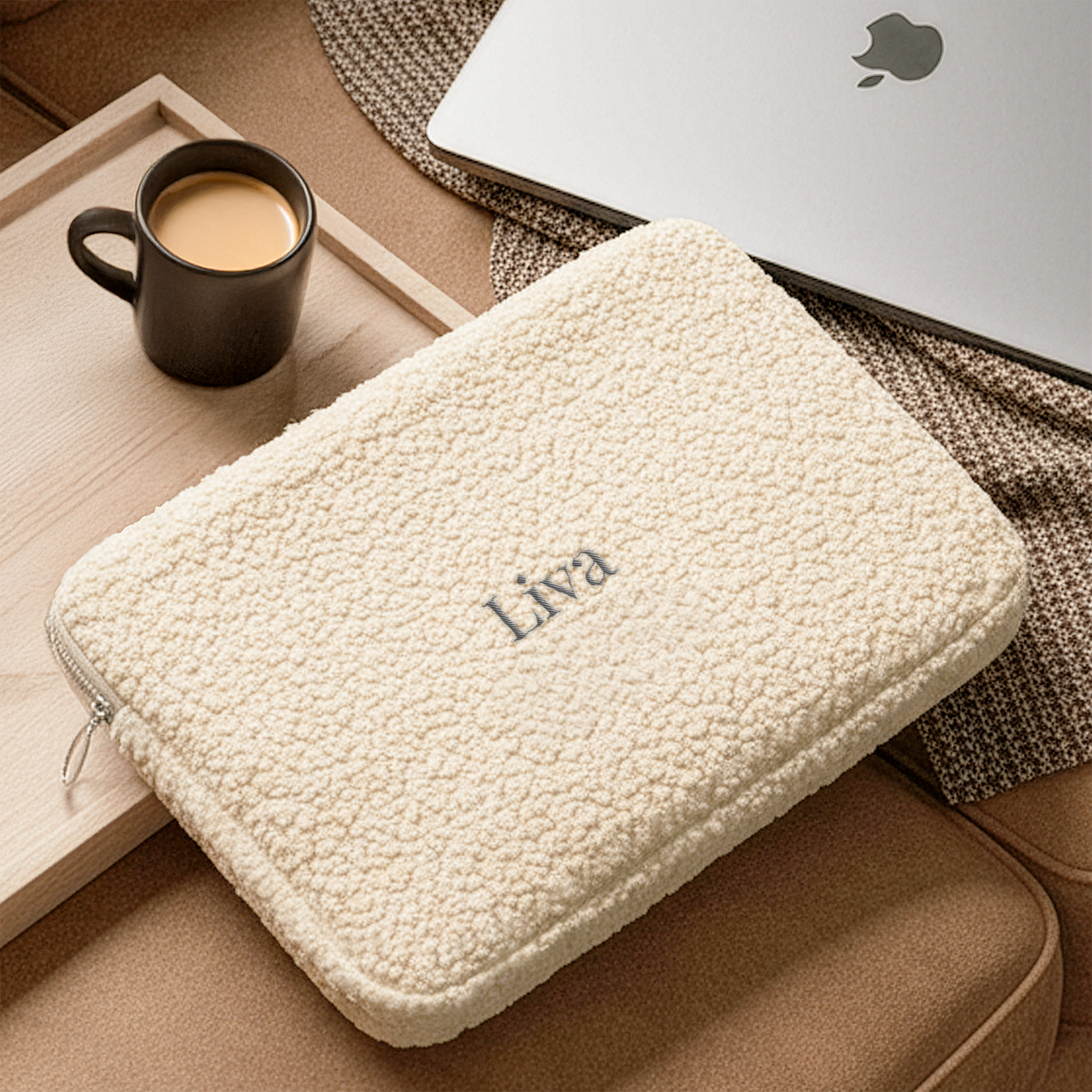 Personlig Teddy-laptoptaske