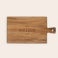 Personalised wooden serving platter Personalised wooden serving platter
