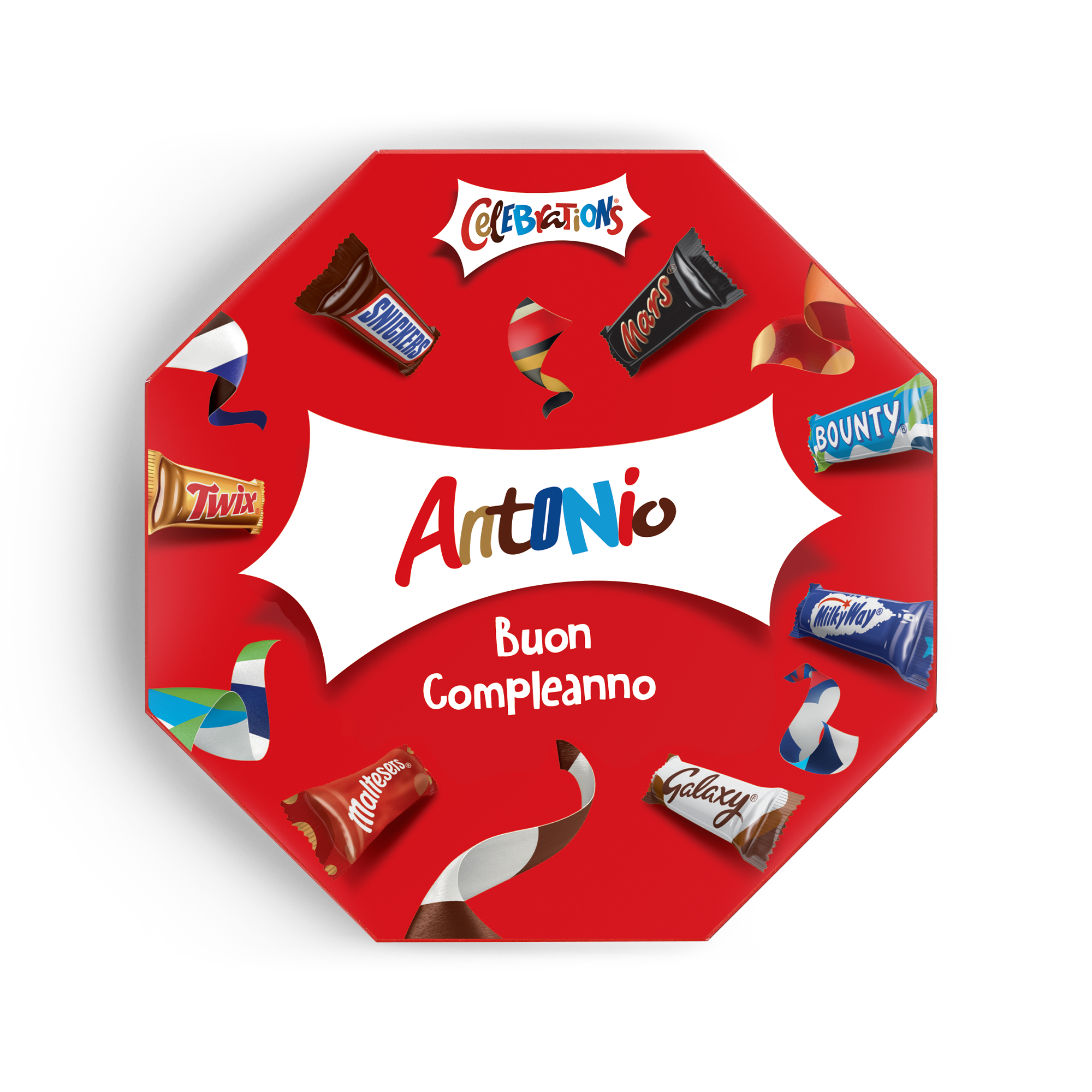 Celebration box con nome