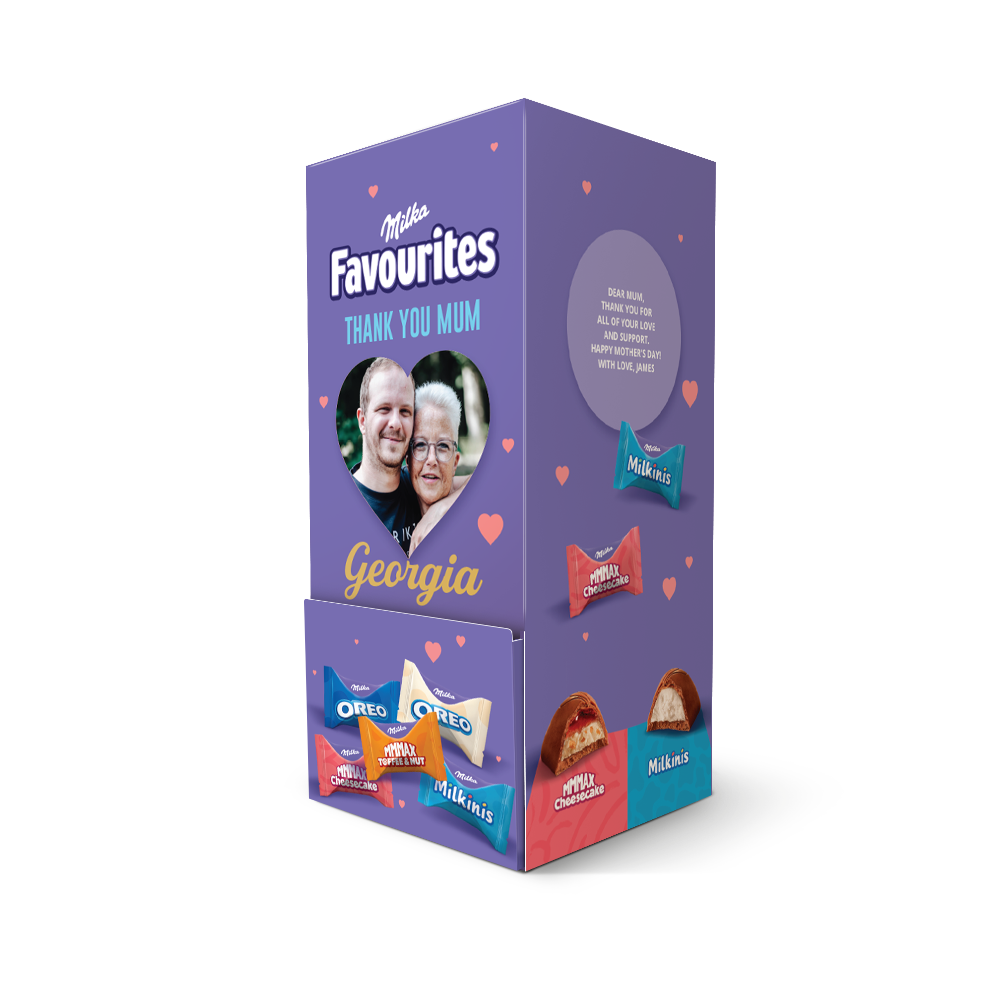 Dispensador de chocolate Milka Favourites