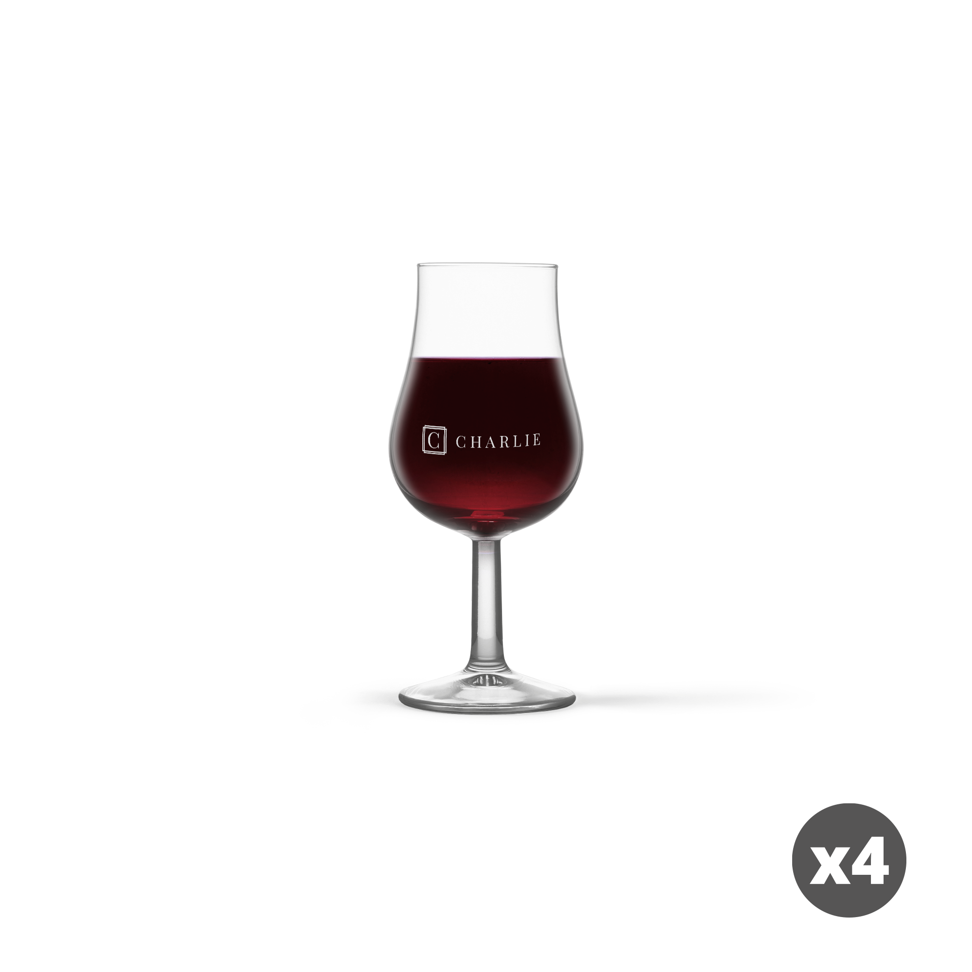 Copo de vinho do porto personalizado