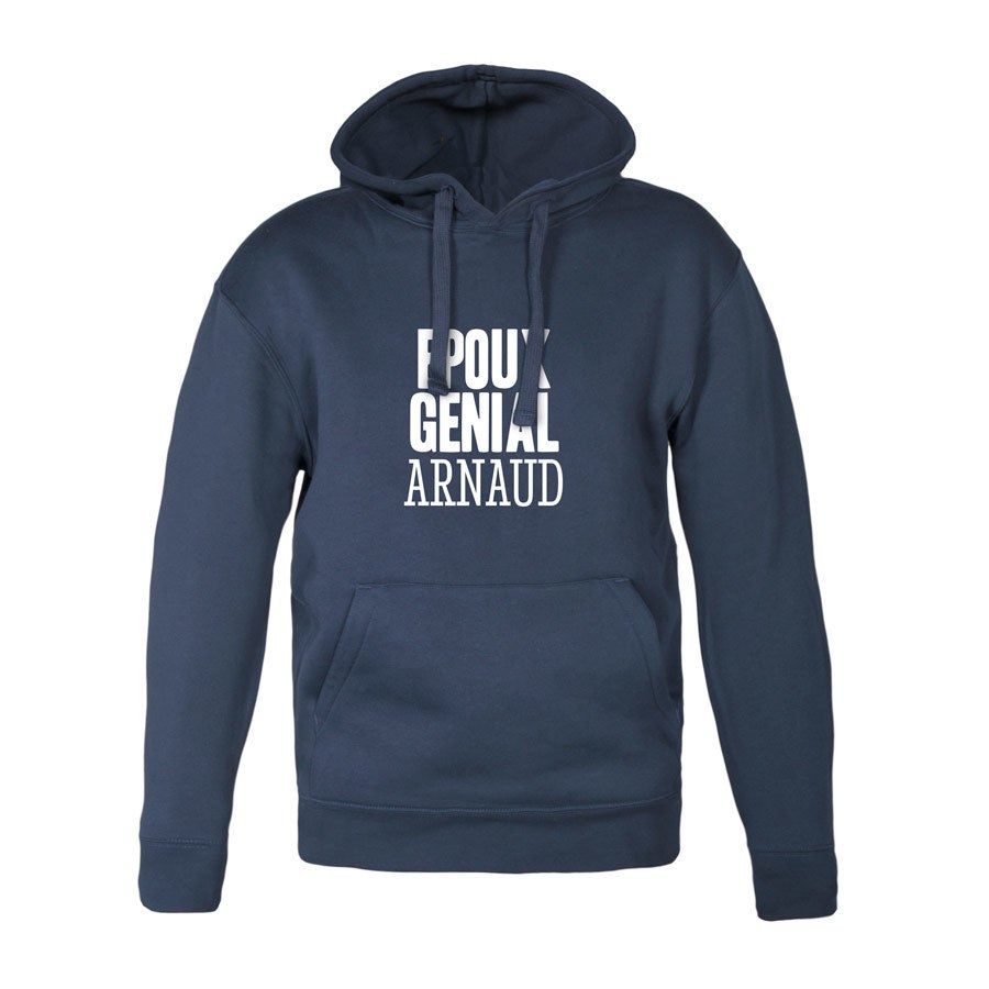 Sweat à capuche homme personnalisé