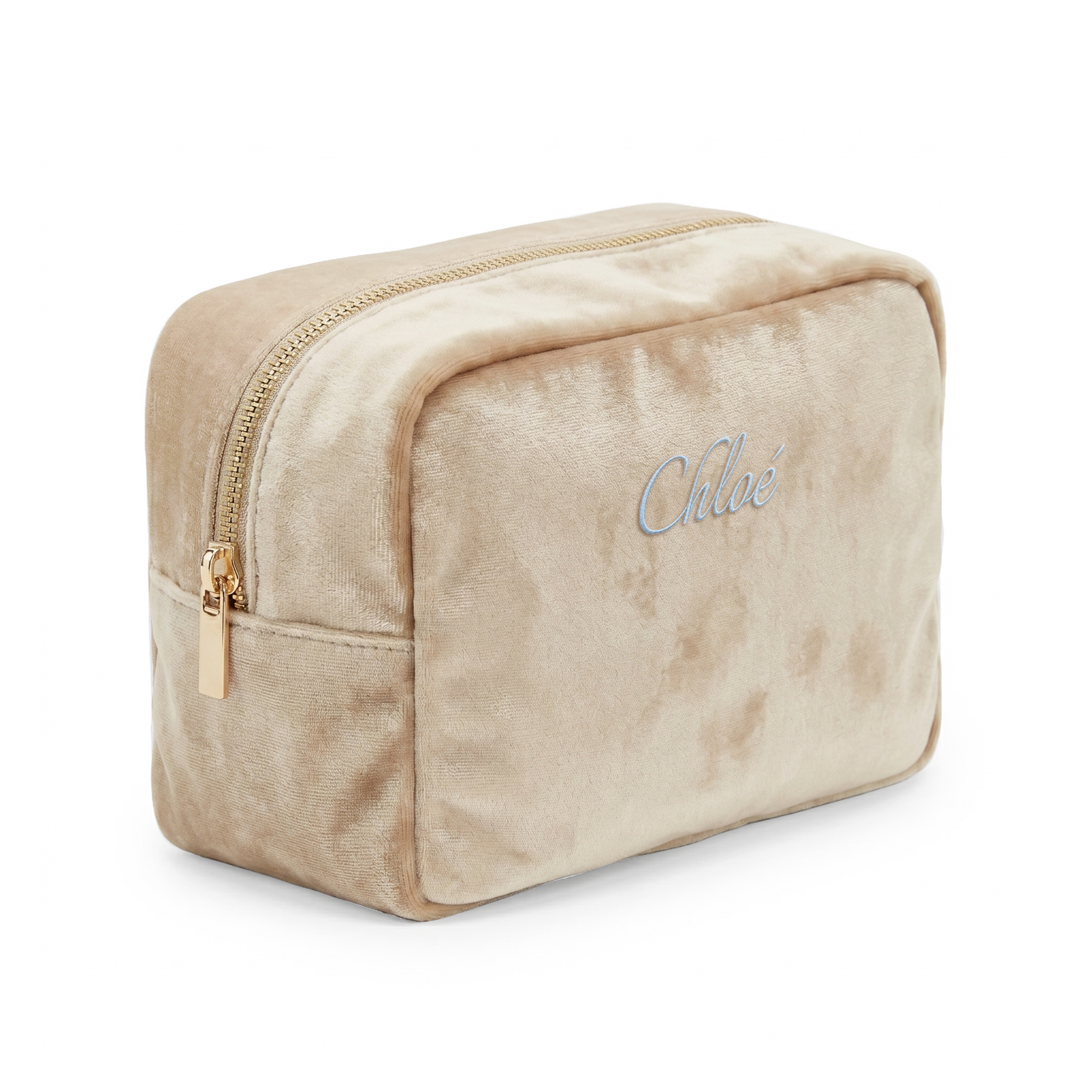 Personalisierte Kulturtasche - Samt