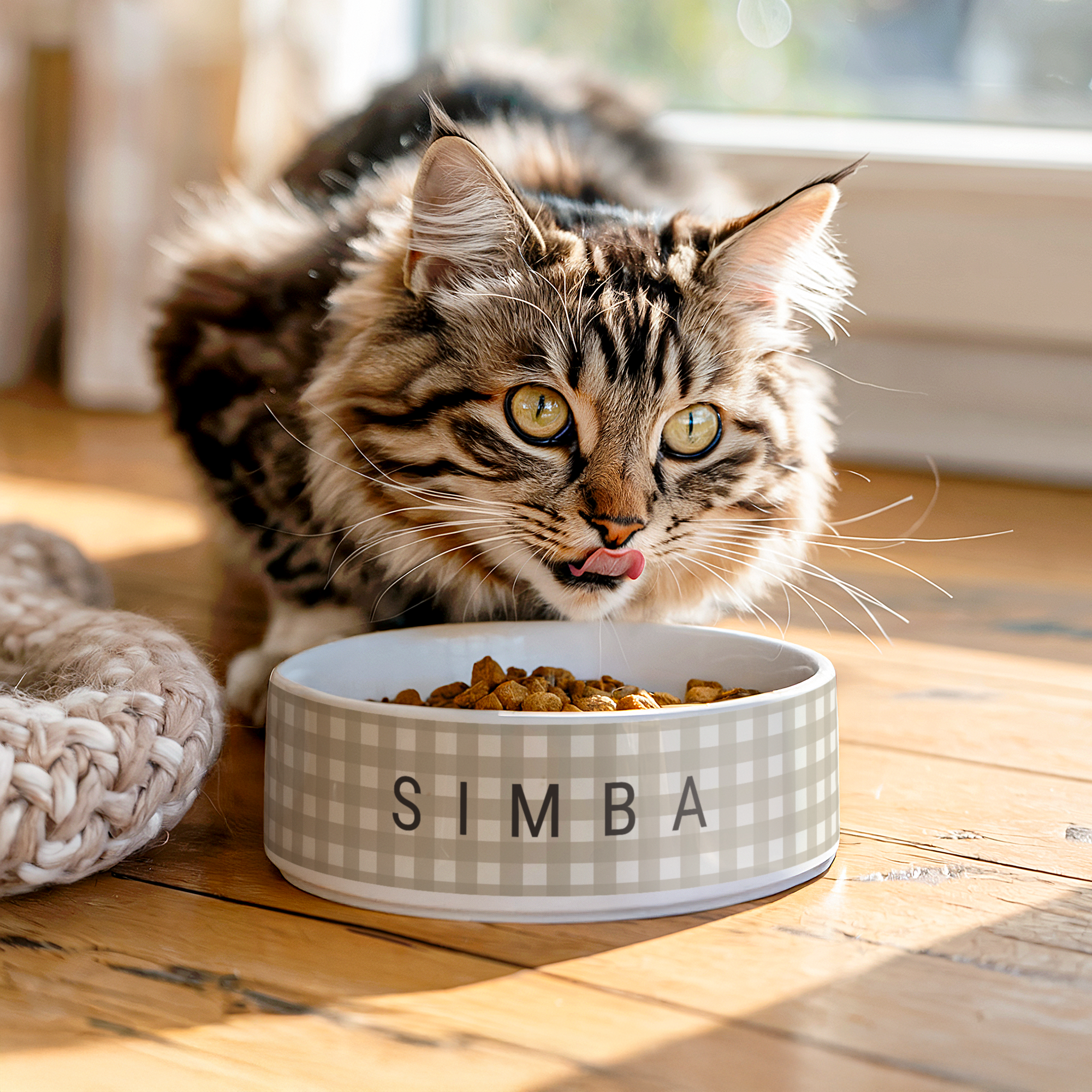 Taça de comida personalizada para animais