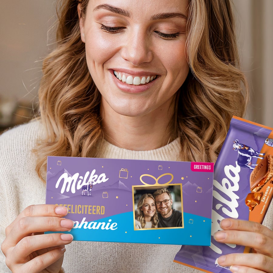 Gepersonaliseerde Milka reep