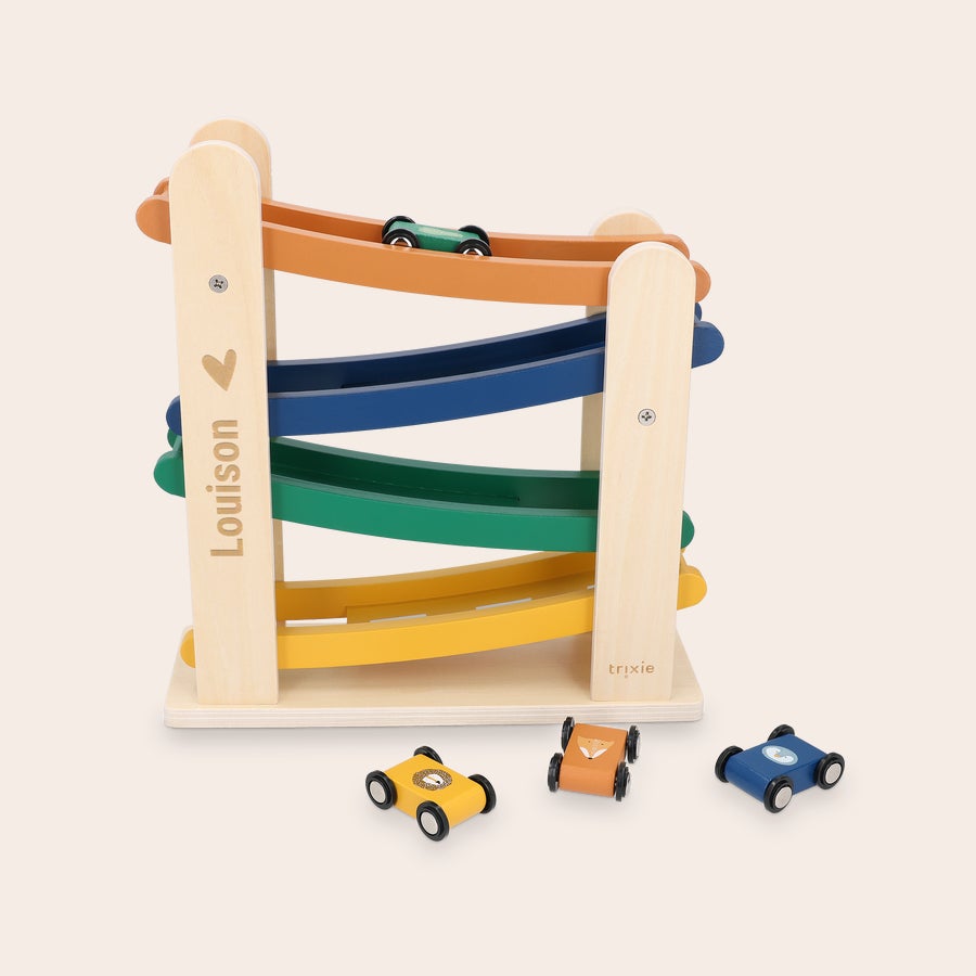 Circuit en bois Trixie avec nom Circuit en bois Trixie avec nom