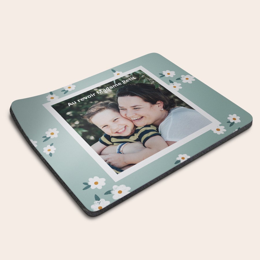 Tapis de souris personnalisé maîtresse/maître d'école Tapis de souris personnalisé maîtresse/maître d'école