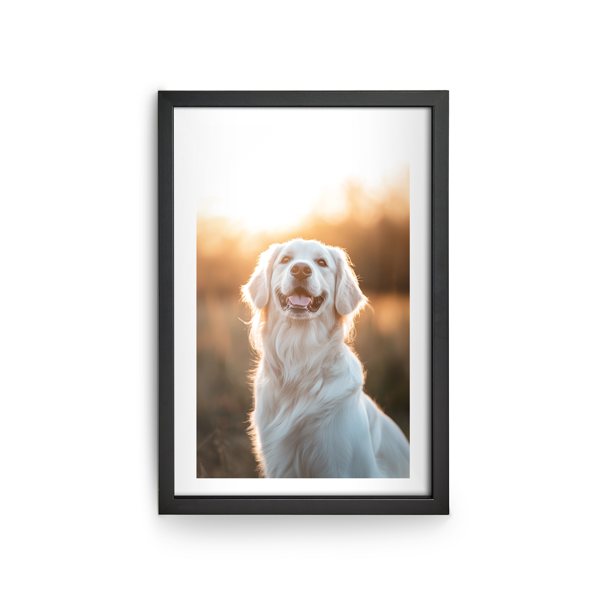 Personlig plakat i ramme