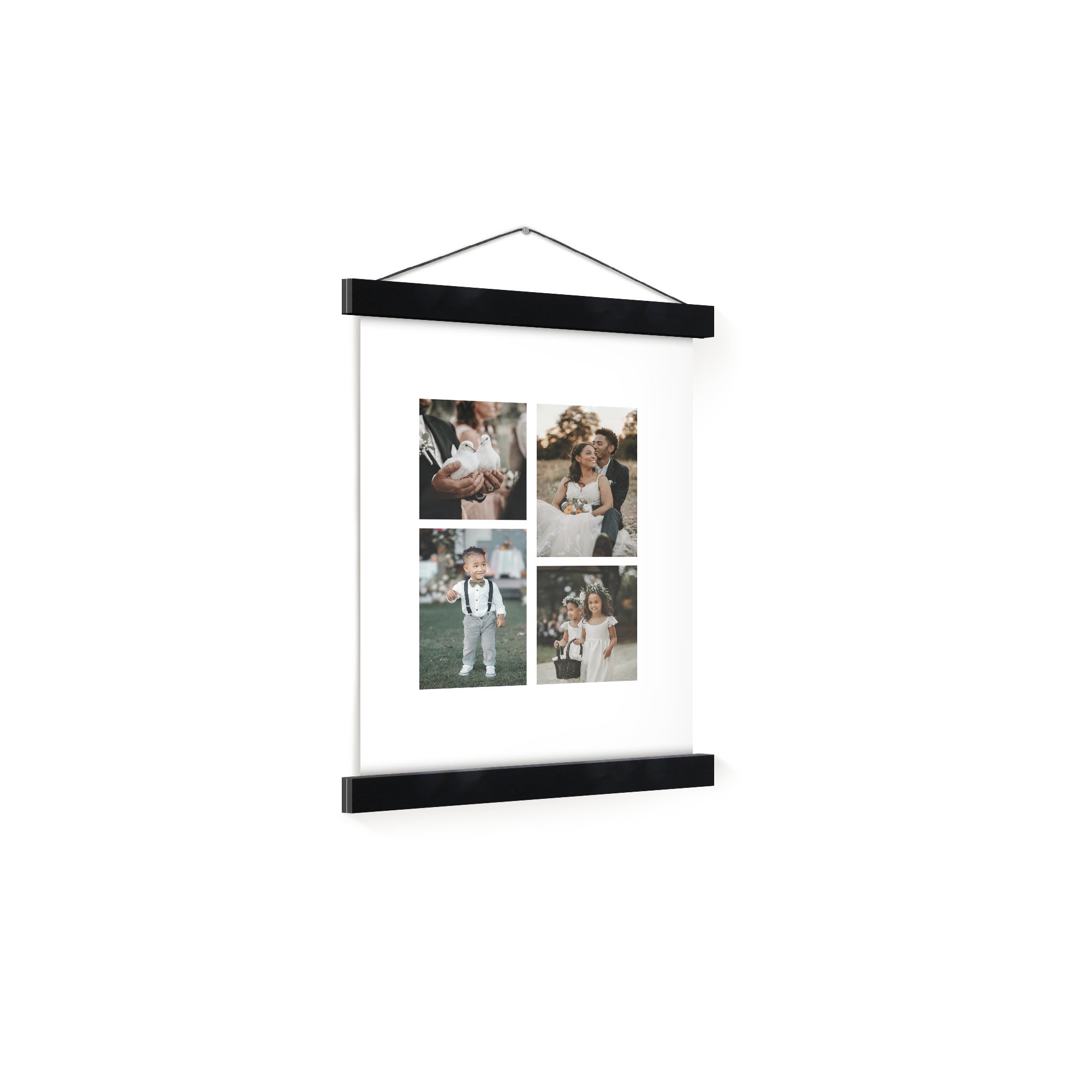 Personalizowany plakat z lakierowanym magnetycznym wieszaczkiem 20 x 30 cm