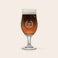Engraved craft beer glass Engraved craft beer glass