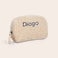 Nécessaire de pelúcia personalizada - Camel Nécessaire de pelúcia personalizada - Camel