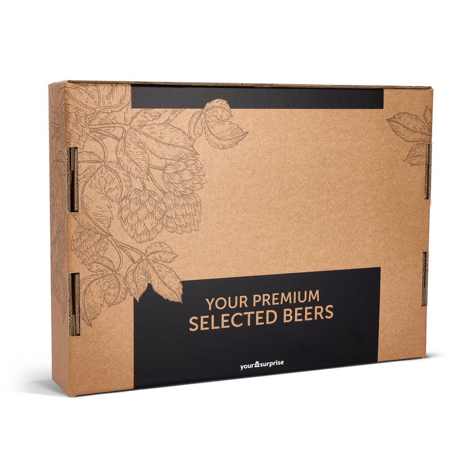 Coffret bière personnalisé - Fête des Pères