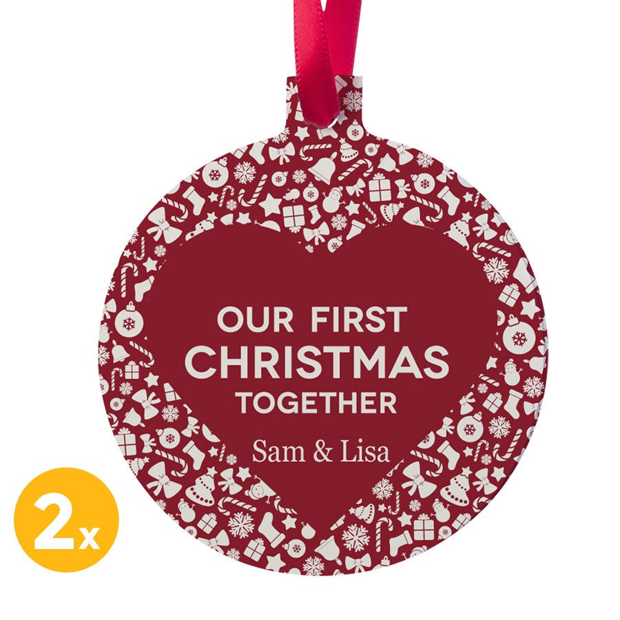 Christmas hanger aluminum - Ball (2)