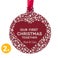 Christmas hanger aluminum - Ball (2)