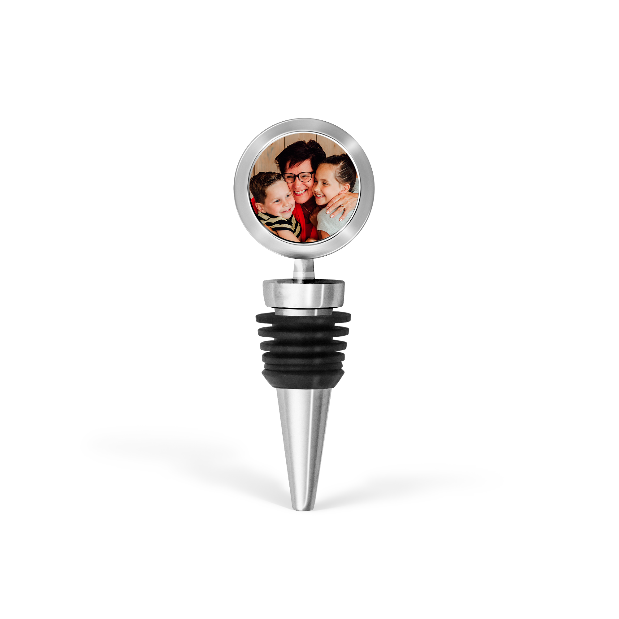 Personalised wine stopper
