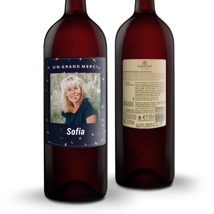 Vin personnalisé - Salentein Malbec