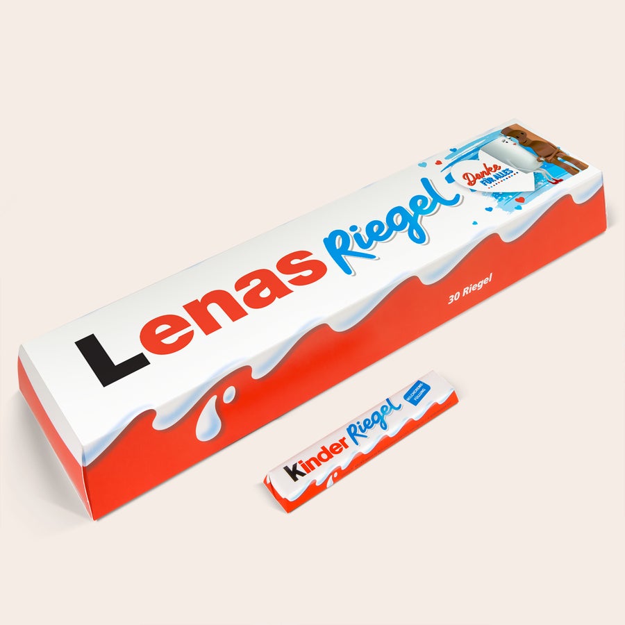 Personalisierte XXL-kinder Riegel Personalisierte XXL-kinder Riegel