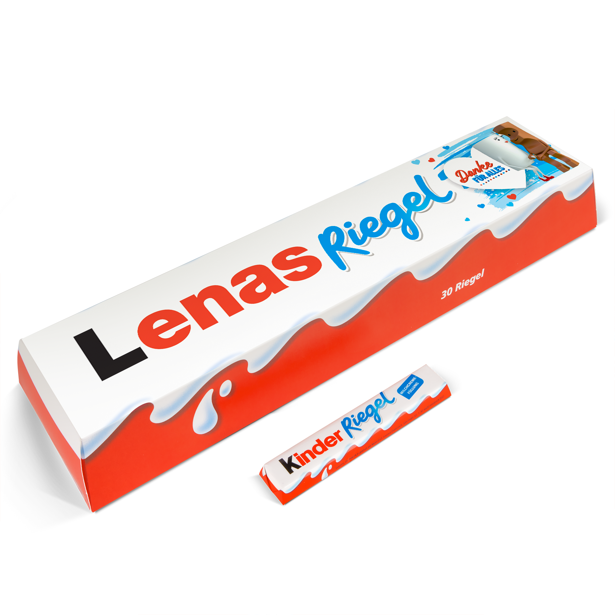 Personalisierte XXL-kinder Riegel