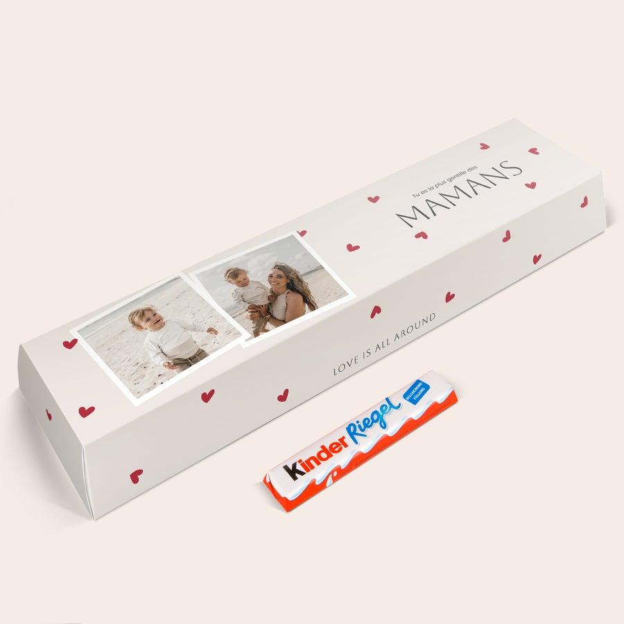 Barre kinder XXL personnalisée Barre kinder XXL personnalisée