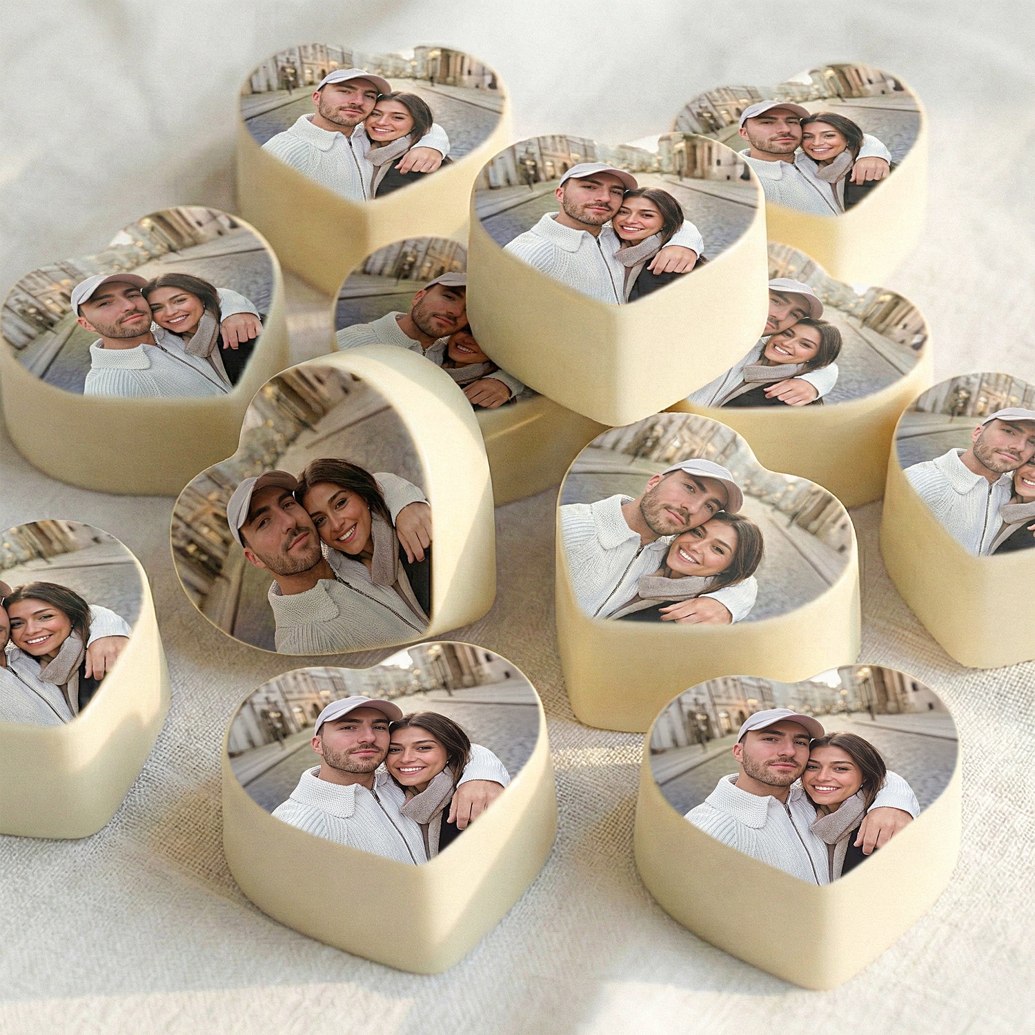 Praliny ze zdj�ciem - serduszka