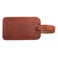 Leather luggage tag