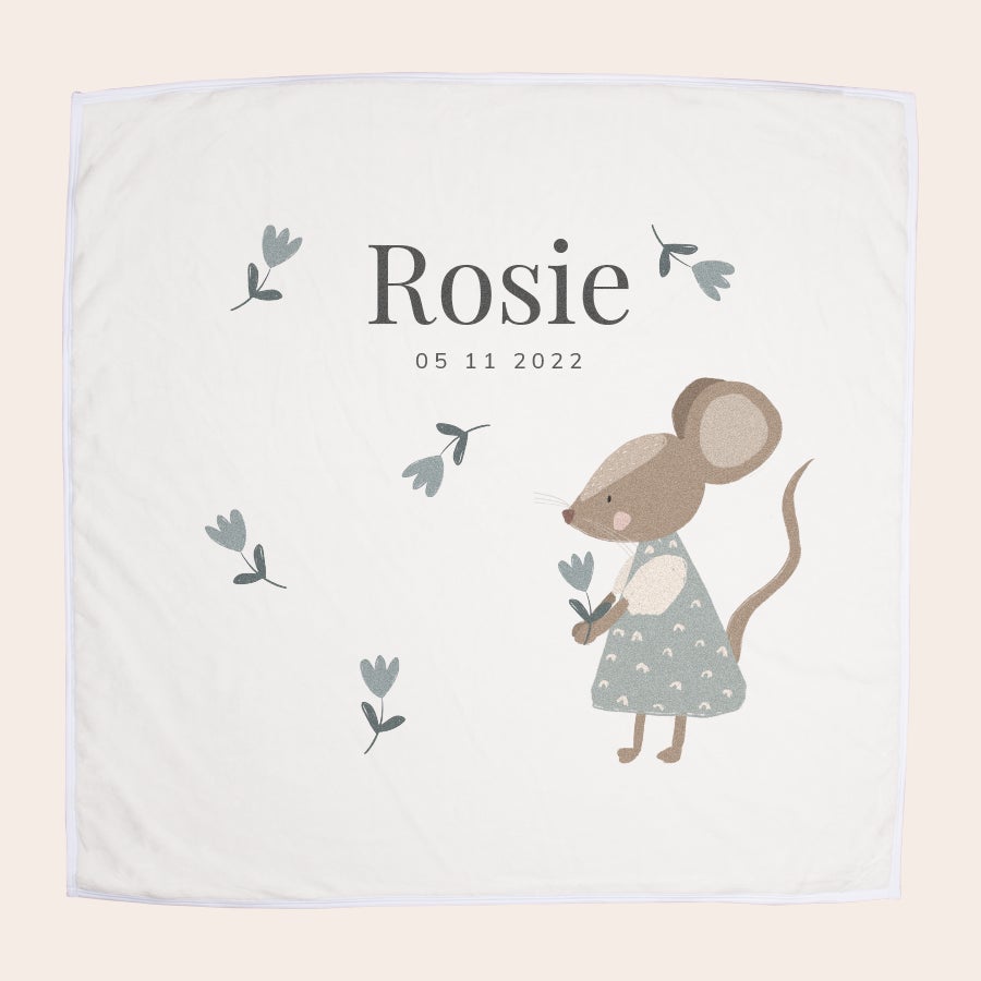 Personalised baby blanket Personalised baby blanket