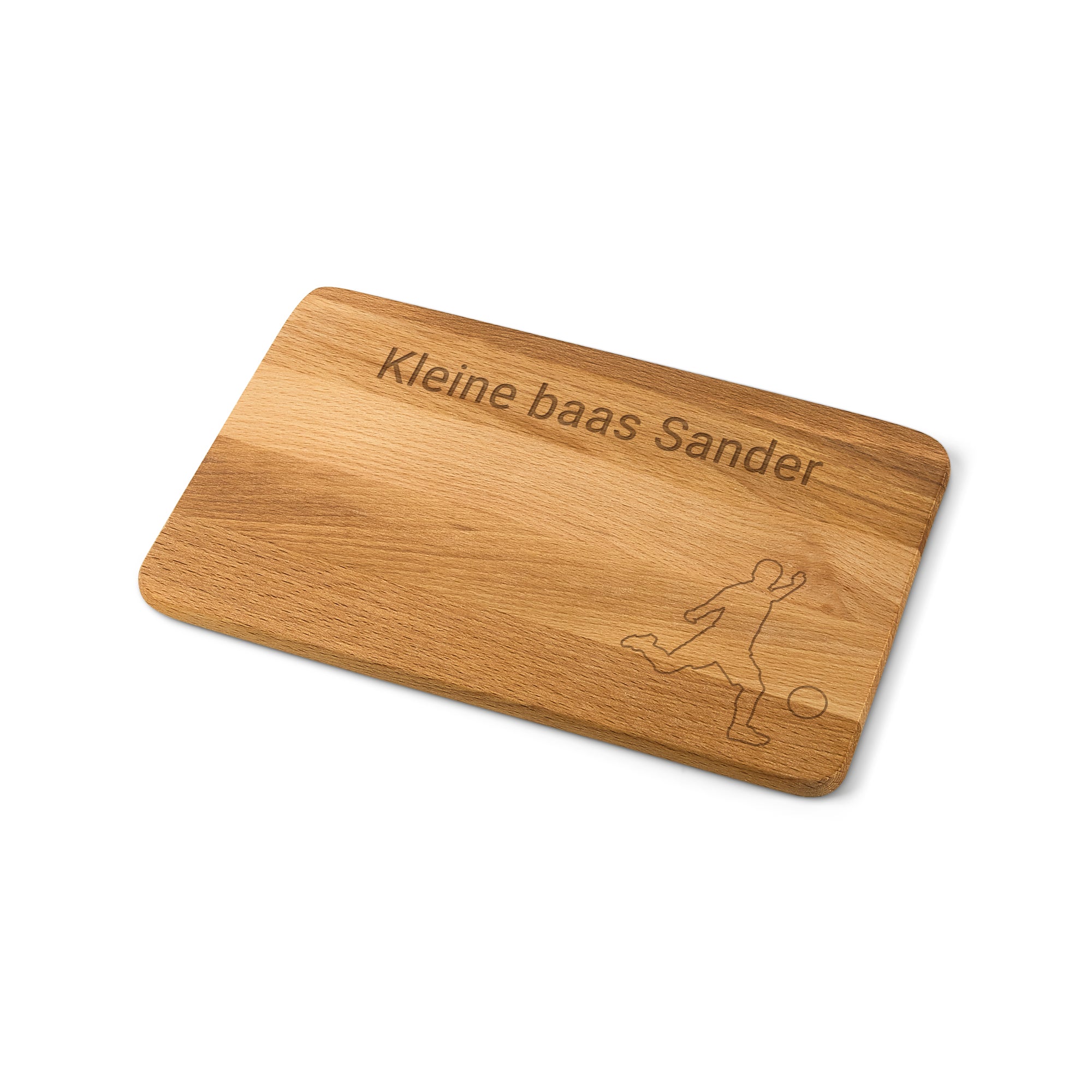 Houten broodplank graveren - S