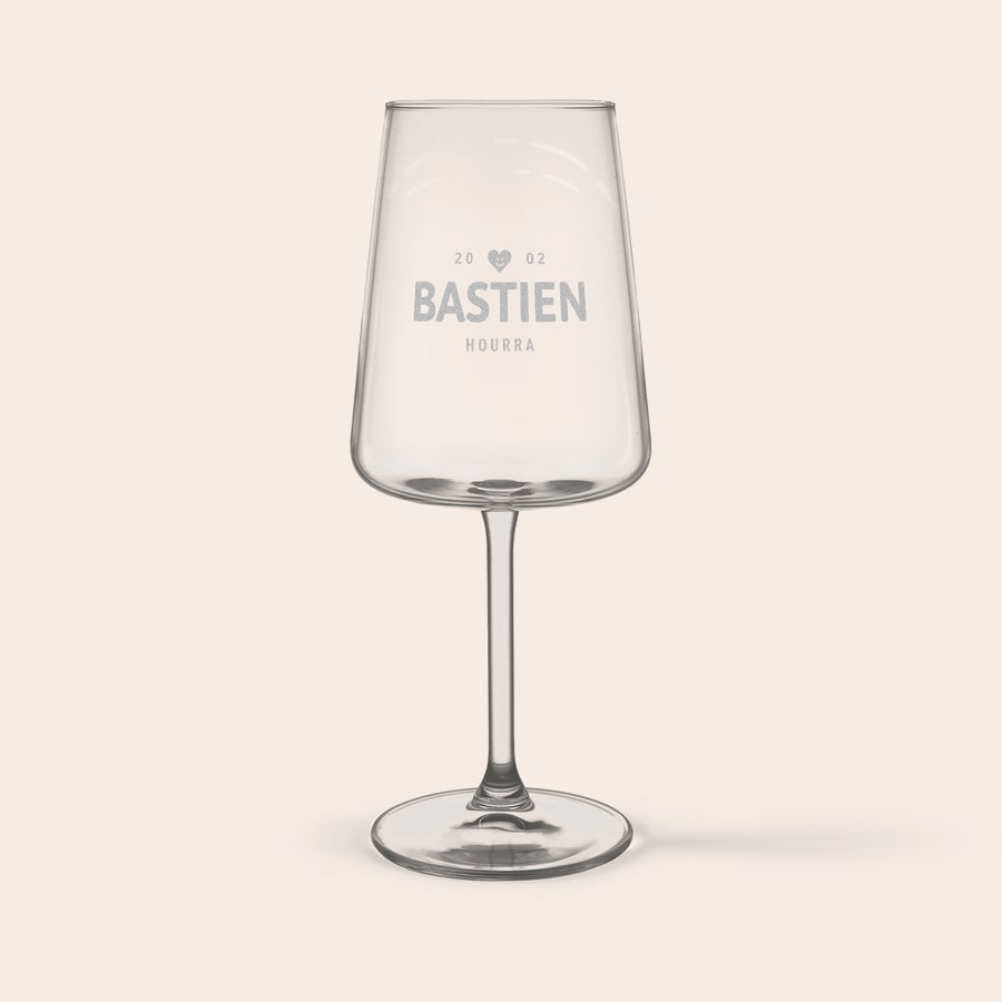 Verre à vin rouge personnalisé Verre à vin rouge personnalisé