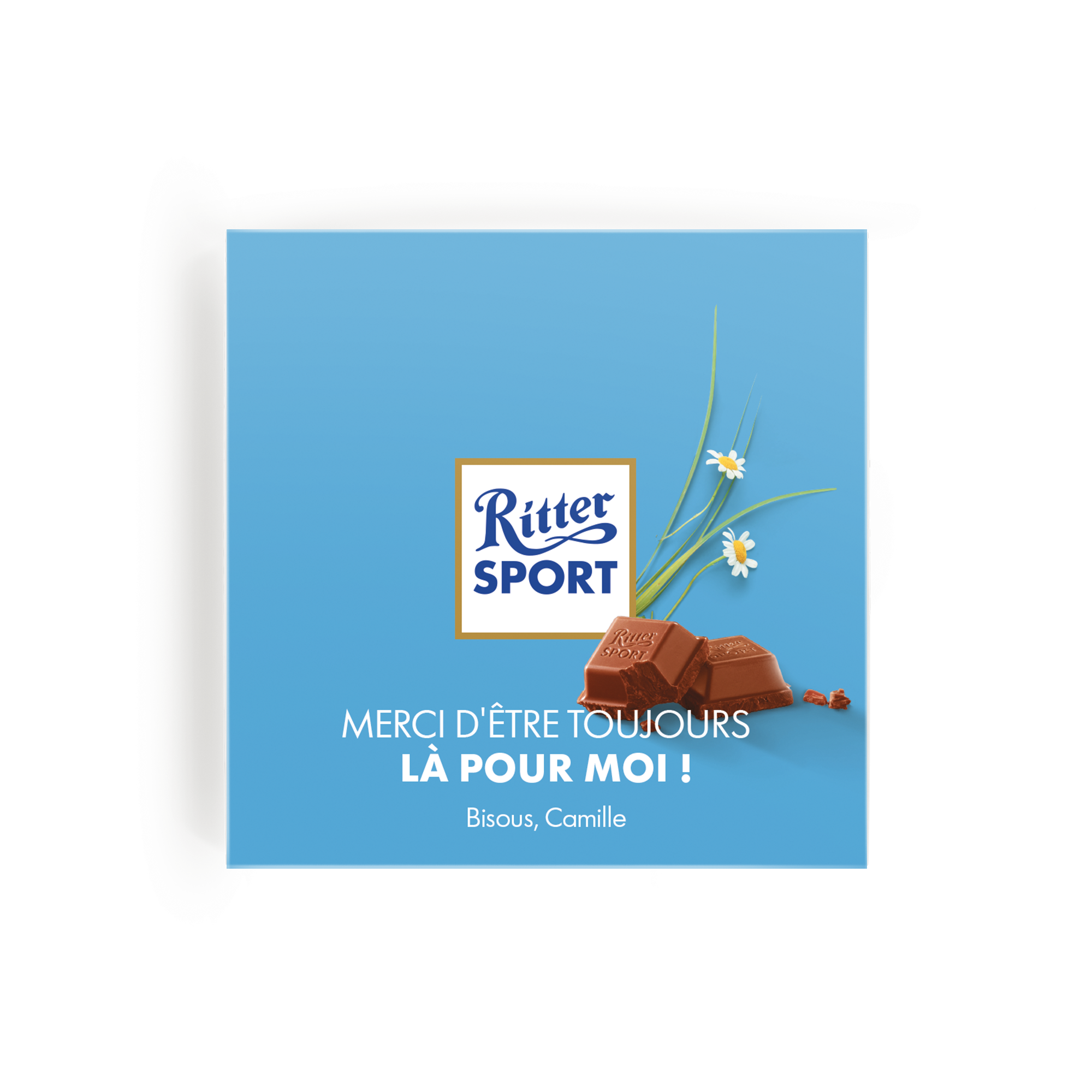 Personnalisez votre chocolat Ritter Sport