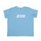 Baby shirt bedrukken - Korte mouw - Babyblauw - 62/68