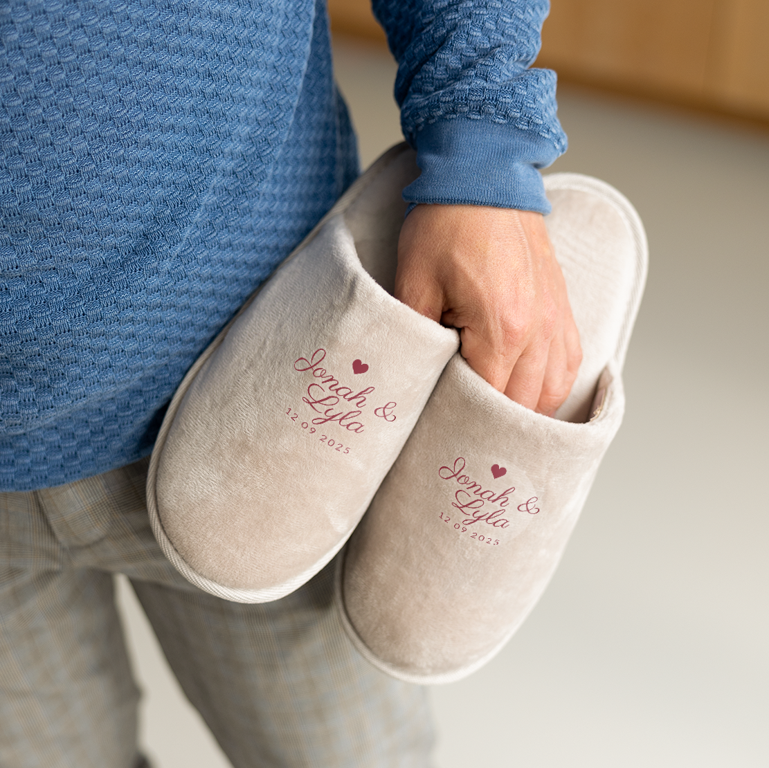 Pantufas personalizadas