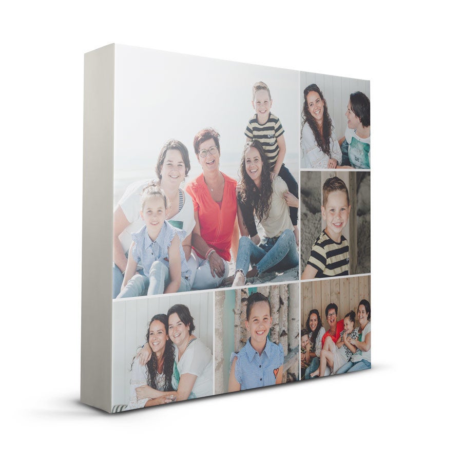 Personalised photo canvas