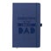 Den otců notebook - ryté - modrá
