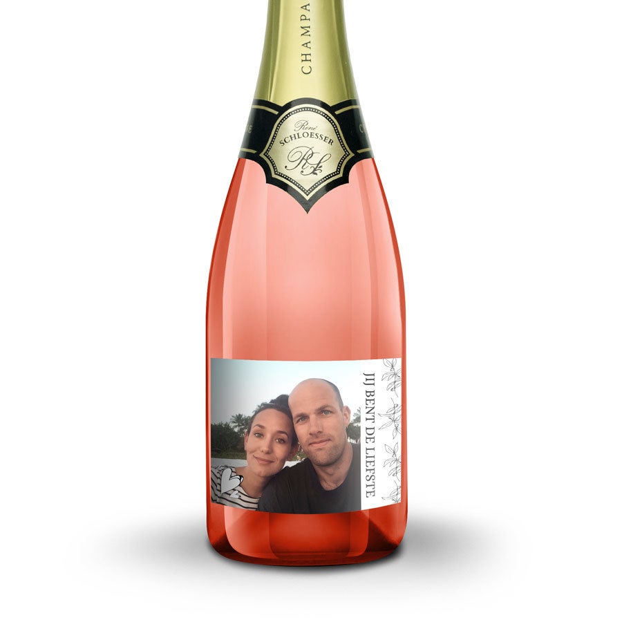 Rosé champagne - René Schloesser