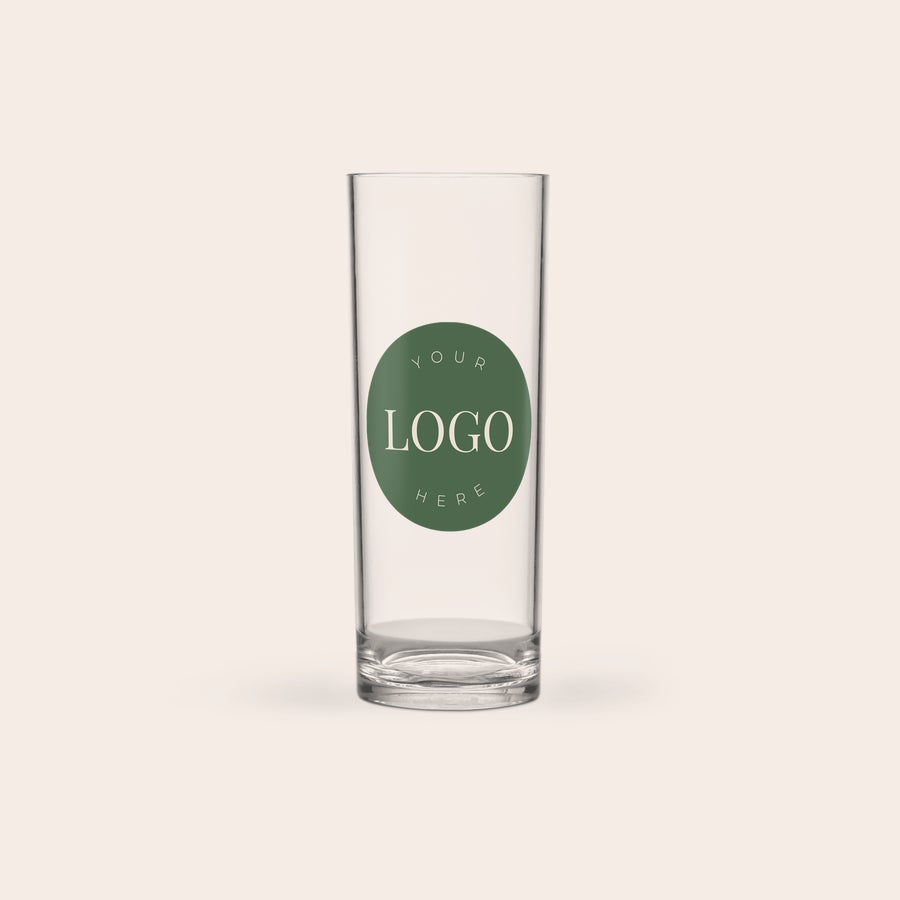 Highball Glass - Plastic - Printed  Highball Glass - Plastic - Printed