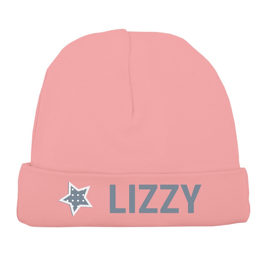 Babymuts bedrukken - Babyroze