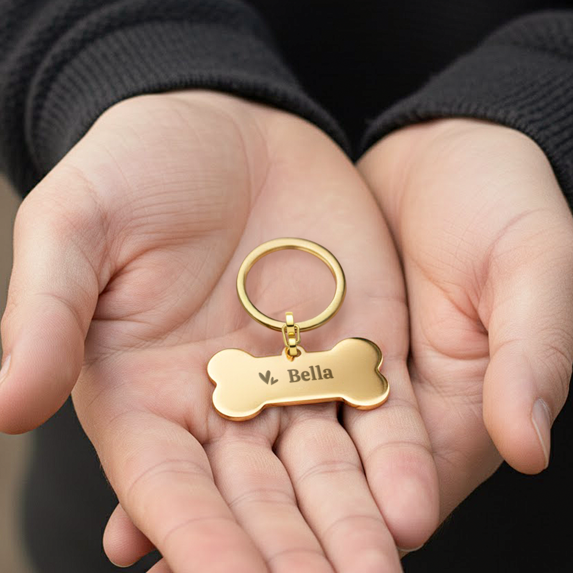 Engraved keyring