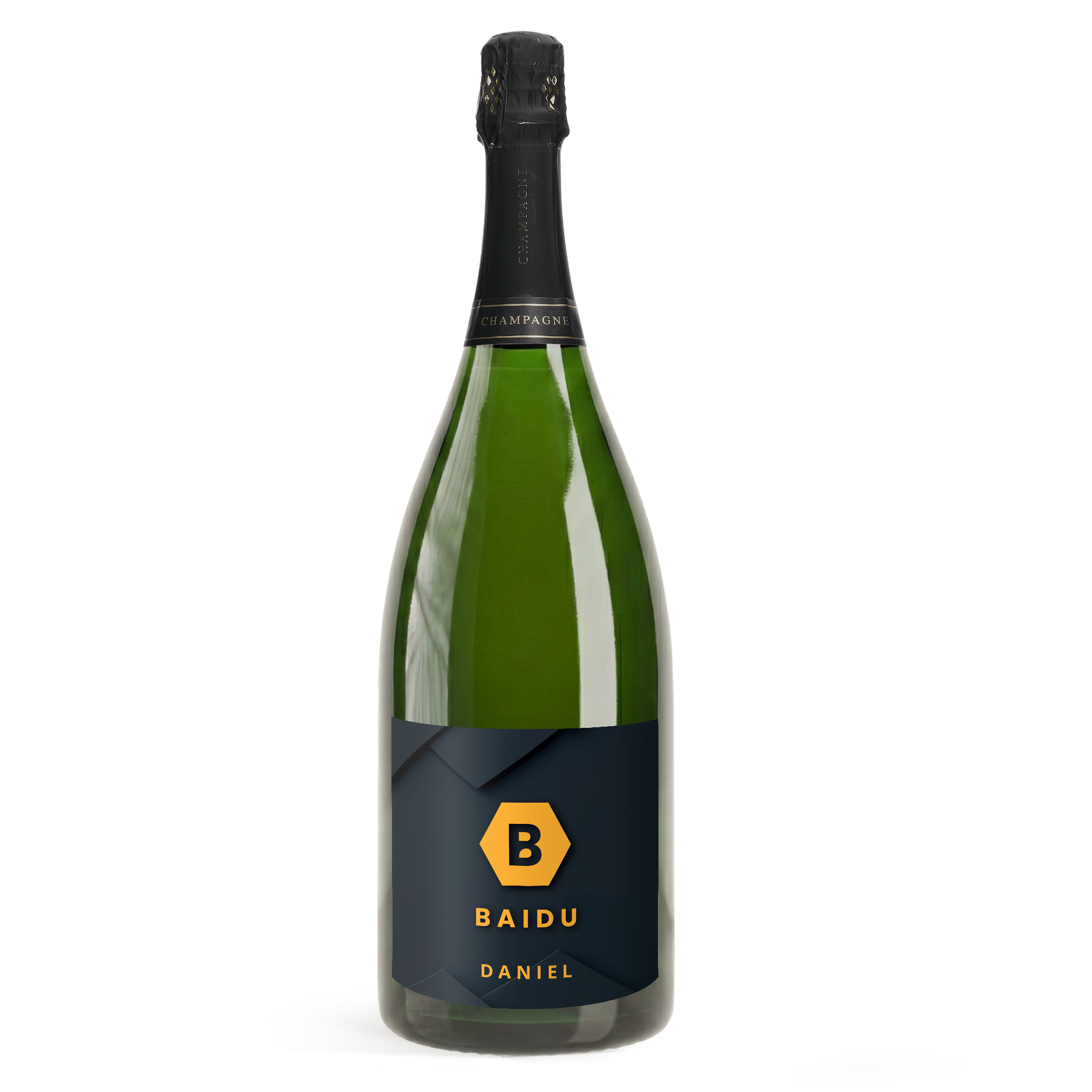 Champagne René Schloesser Magnum personaliseren