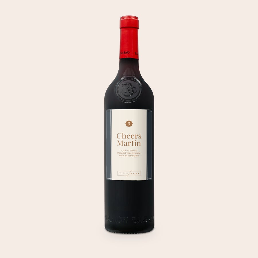 Wijn Ramon Bilbao Crianza personaliseren Wijn Ramon Bilbao Crianza personaliseren