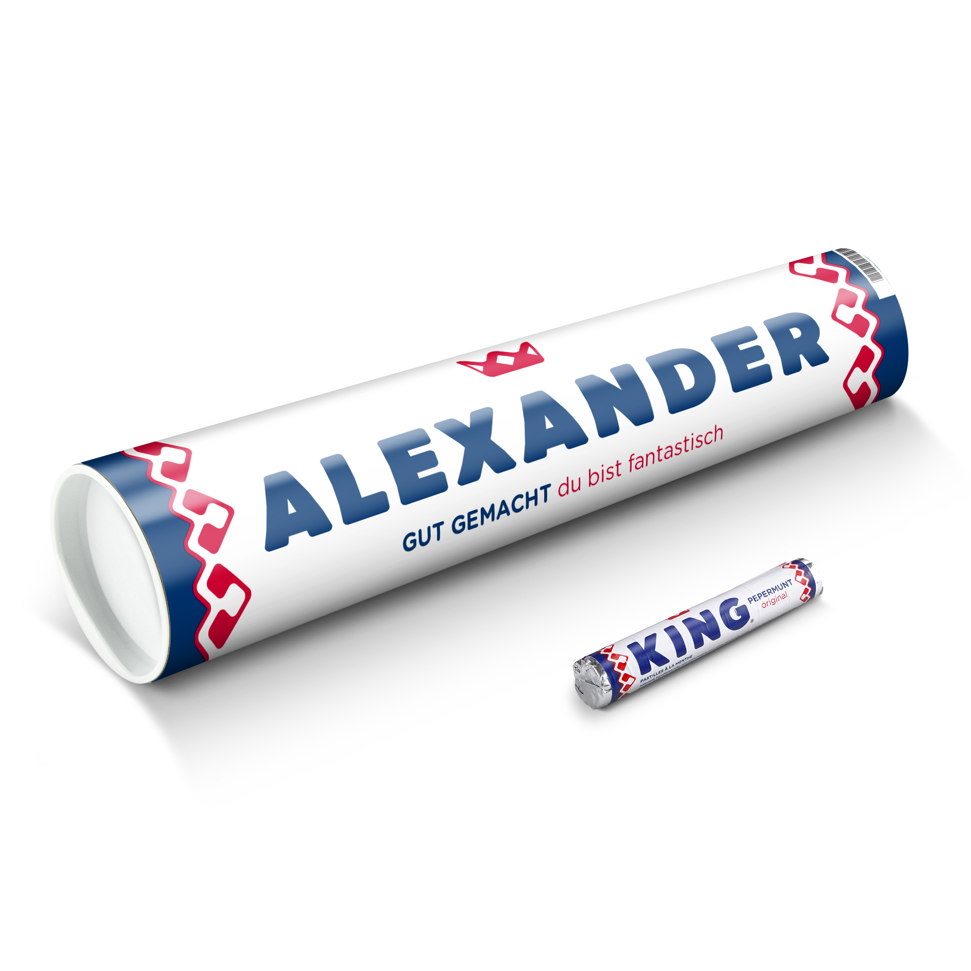  Riesen Rolle KING Pfefferminz personalisieren